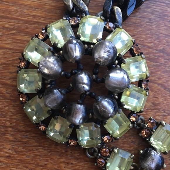 Stella and Dot Estate Bib Statement Necklace - Picture 2 of 5